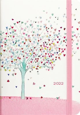 Cover for Peter Pauper Press Inc · 2022 Tree of Hearts Weekly Planner (16-Month Engagement Calendar) (Kalender) (2020)