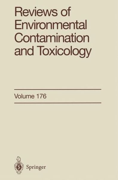 Cover for George W. Ware · Reviews of Environmental Contamination and Toxicology: Continuation of Residue Reviews - Reviews of Environmental Contamination and Toxicology (Pocketbok) [Softcover reprint of hardcover 1st ed. 2003 edition] (2010)