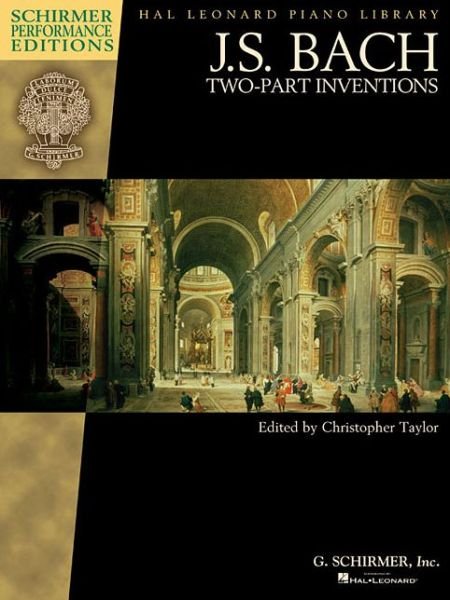 Cover for Johann Sebastian Bach · J.S. Bach: Two Part Inventions (Schirmer Performance Editions) (Paperback Book) (2014)