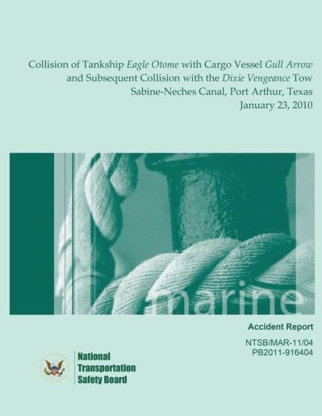 Cover for National Transportation Safety Board · Marine Accident Report Allision of the Passenger Vessel Seastreak Wall Street with Pier 11, Lower Manhattan, New York, New York January 9, 2013 (Paperback Book) (2015)