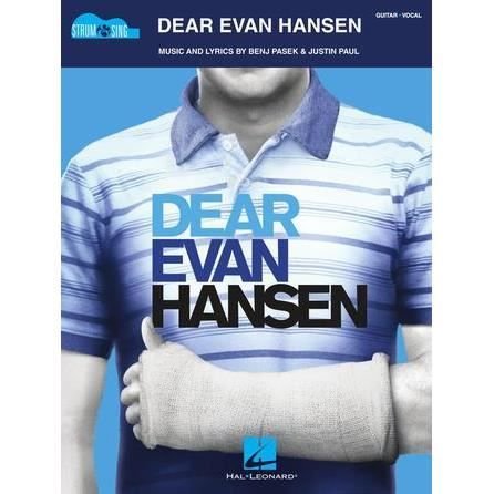 Cover for Benj Pasek · Dear Evan Hansen Strum &amp; Sing Guitar Songbook (Taschenbuch) (2020)