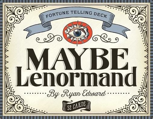 Cover for Ryan Edward · Maybe Lenormand (Flashcards) (2016)