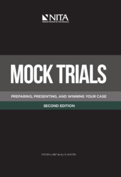 Cover for Steven Lubet · Mock trials (Book) [Second edition. edition] (2014)