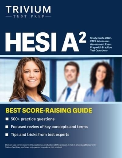 Cover for Simon · HESI A2 Study Guide 2022-2023 (Paperback Bog) (2021)
