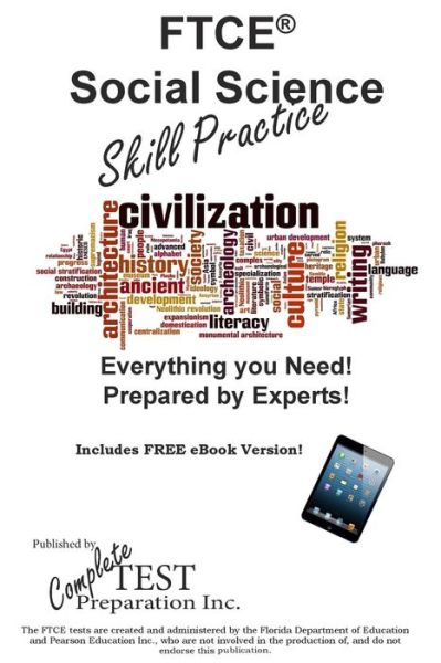 Cover for Complete Test Preparation Inc · Ftce Social Science Skill Practice (Paperback Book) (2015)