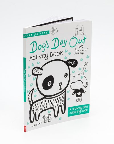 Cover for Dogs Day out  a Drawing and Colouring Book (Book) (2016)