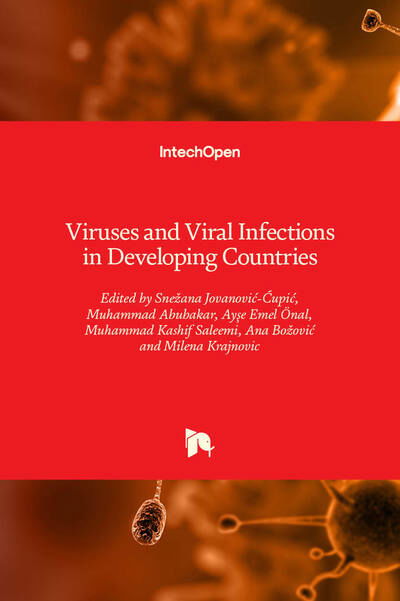 Cover for Snezana Jovanovic-Cupic · Viruses and Viral Infections in Developing Countries (Hardcover Book) (2020)