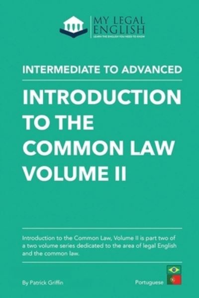 Cover for Patrick Griffin · Introduction to the Common Law, Vol 2 (Paperback Book) (2020)