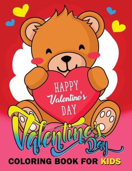 Cover for Balloon Publishing · Valentine Day Coloring Book for Kids (Pocketbok) (2018)
