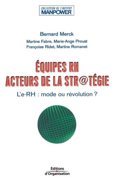 Cover for Bernard Merck · Equipes RH, acteurs de la str@tégie (Paperback Book) (2003)