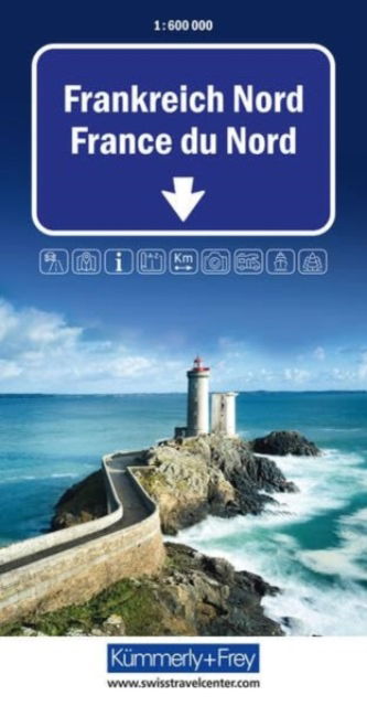 Cover for France Northern - Road maps (Map) (2023)