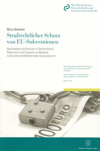 Cover for Herbert · Strafrechtlicher Schutz von EU- (Bok) (2013)