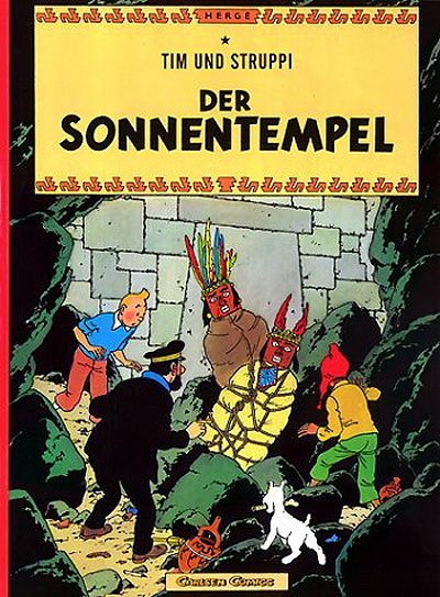 Cover for Herge · Tim und Struppi.13 Sonnentempel (Book)