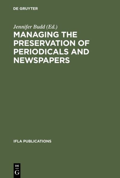 Cover for Ifla · Managing the Preservation of Periodical (Book) (2002)