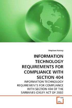 Cover for Harvey · Information Technology Requireme (Book)