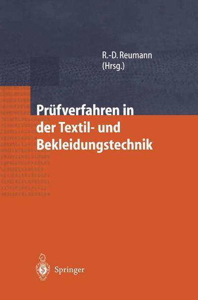 Cover for Arnold  J. · Prufverfahren in der Textil- und Bekleidungstechnik (Paperback Book) (2013)