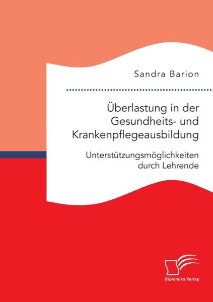 Cover for Barion · Überlastung in der Gesundheits- (Book) (2017)