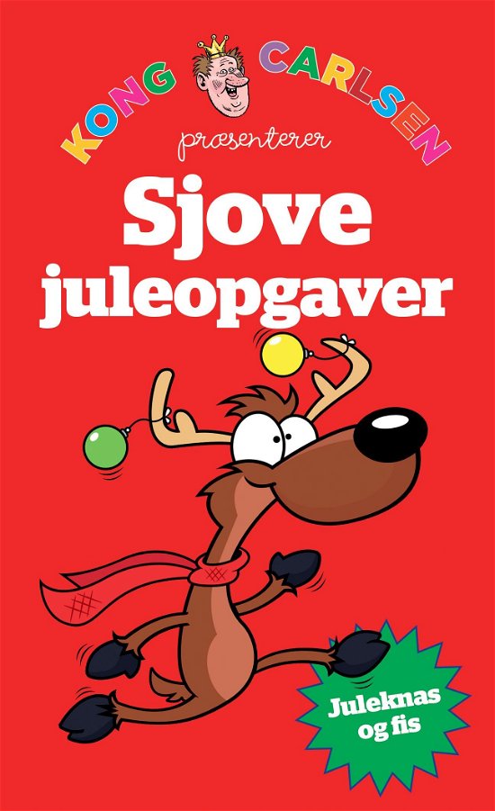 Cover for Kong Carlsen · Kong Carlsen: Kong Carlsen - Sjove juleopgaver (kolli 5) (Sewn Spine Book) [1. Painos] (2021)