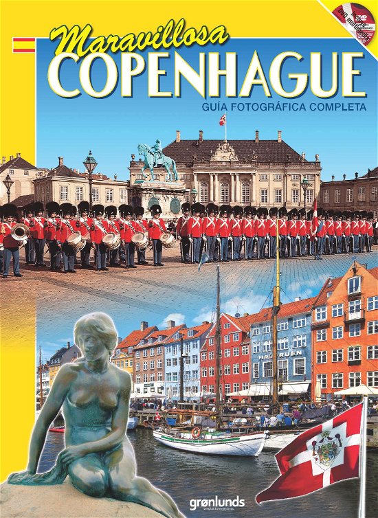 Cover for Grønlunds · Wonderful Copenhagen: Maravillosa Copenhague, Spansk (Bok/DVD) [4. utgave] (2012)