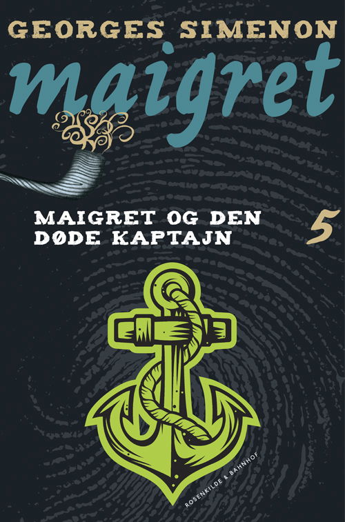 Cover for Georges Simenon · Maigret: Maigret bind 5 - Maigret og den døde kaptajn (Sewn Spine Book) [1e uitgave] (2013)