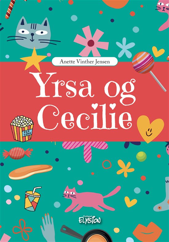 Cover for Anette Vinther Jensen · Yrsa og Cecilie (Hardcover Book) [1. Painos] (2021)