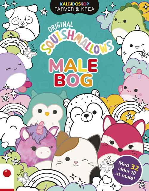 Squishmallows: Squishmallows malebog (Sewn Spine Book) [1st edition] (2024)