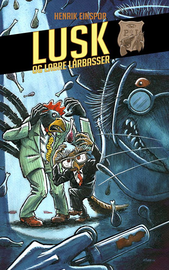 Cover for Henrik Einspor · Lusk og labre lårbasser (Sewn Spine Book) [1. Painos] (2014)
