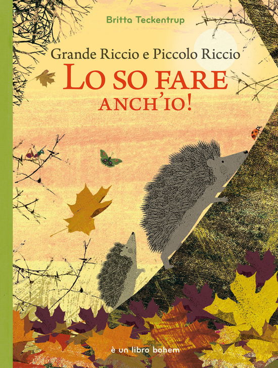 Cover for Britta Teckentrup · Grande Riccio E Piccolo Riccio. Lo So Fare Anch'io! Ediz. Illustrata (Book)