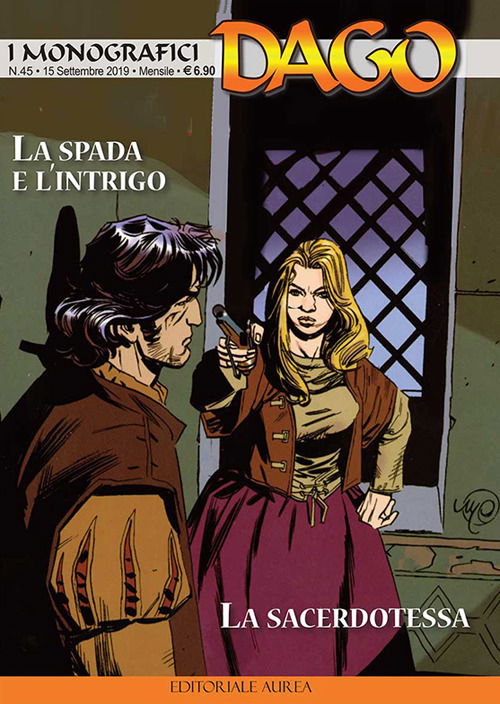 Cover for Dago · I Monografici #45 - La Spada E L�Intrigo / La Sacerdotessa (Book)