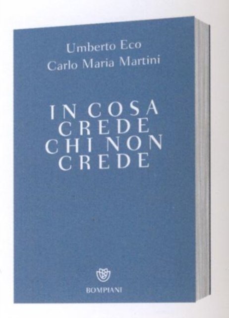 Cover for Umberto Eco · In cosa crede chi non crede (Taschenbuch) (2013)
