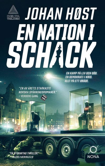 Cover for Johan Høst · En nation i schack (Innbunden bok) (2023)