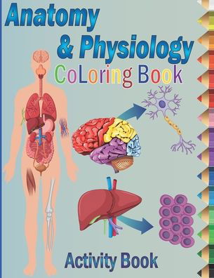 Cover for Meddani Coloring · Anatomy and Physiology Coloring Book (Pocketbok) (2021)