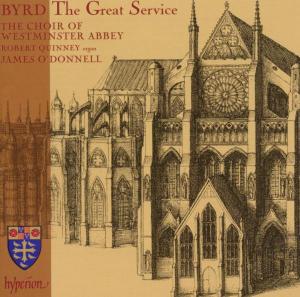 Cover for Westminster Abbey Choir · Byrdthe Great Service (CD) (2005)