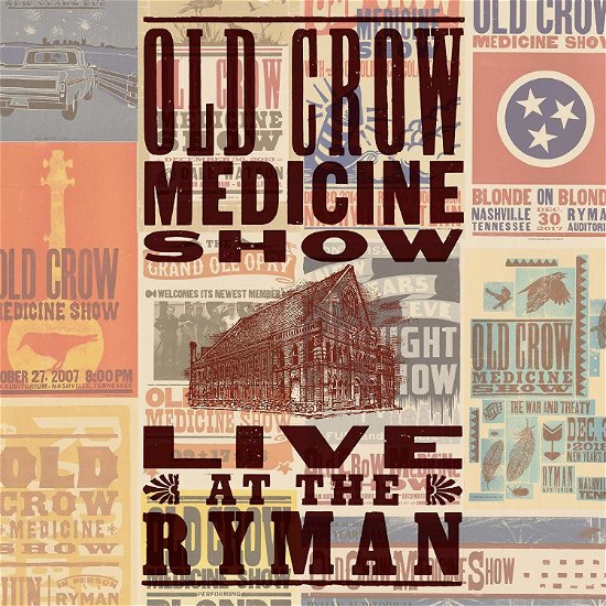 Live At The Ryman - Old Crow Medicine Show - Muziek - SELF RELEASE - 0194491177331 - 4 oktober 2019