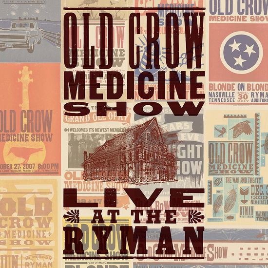 Cover for Old Crow Medicine Show · Live at the Ryman (CD) (2019)