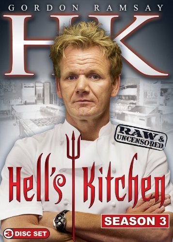 Cover for Gordon Ramsay · Season 3 Hell's Kitchen (DVD) (2021)
