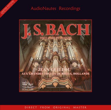 Cover for Jean Guillou aux grandes Orgues de Breda · J.S. Bach: Toccatas et Fugues (VINYL)