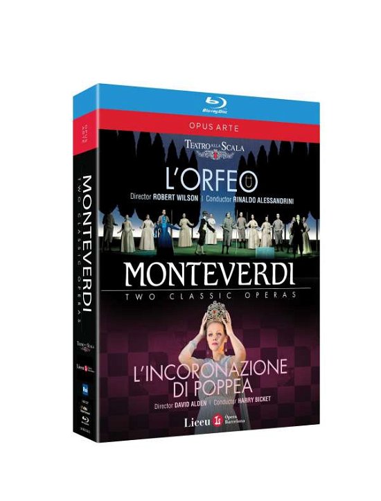 Cover for C. Monteverdi · L'orfeo / Incoronazione Di Poppea (Blu-ray) (2017)
