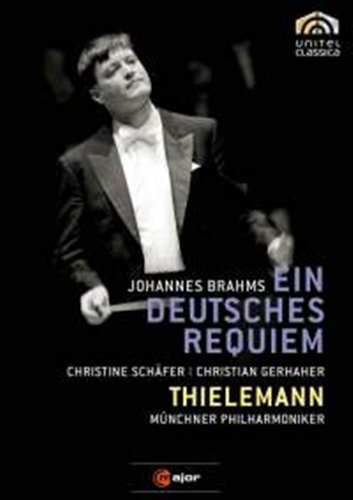 Cover for Brahms / Schafer / Mnpo / Brc / Thielemann · Ein Deutsches Requiem (DVD) (2010)