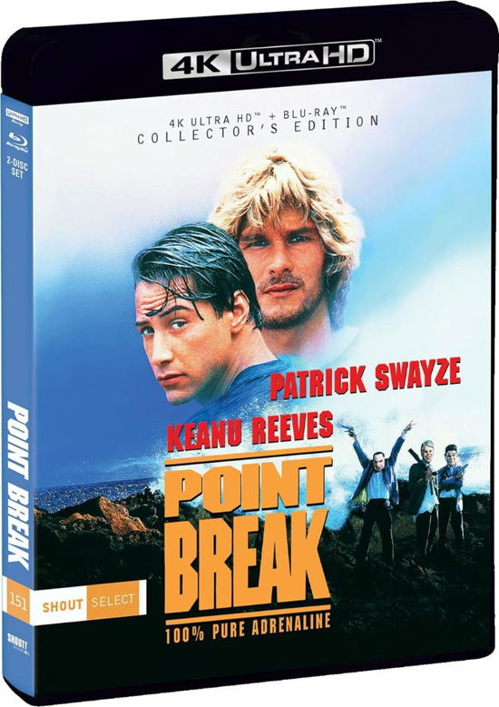 Point Break - Point Break - Películas - SHOUT! STUDIOS - 0826663242331 - 5 de diciembre de 2023