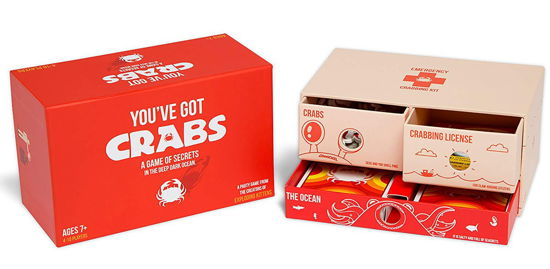 You've Got Crabs Card Game - Exploding Kittens - Books - ASMODEE - 0866795000331 - June 30, 2023