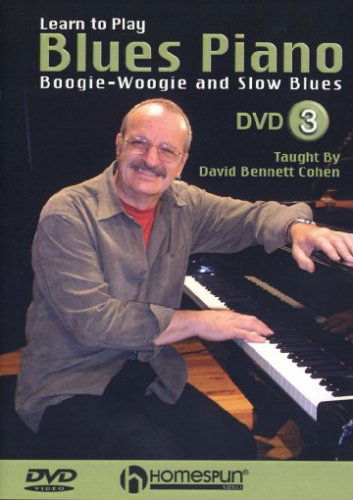 Cover for David Cohen · Learn to Play Blues Piano: Lesson 3 (DVD) (2008)