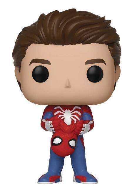 Cover for Funko Pop! Games: · Marvel Spider-man - Unmasked Spider-man (MERCH) (2018)