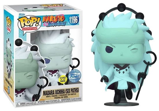 Madara Uchiha (Six Paths) Glows In The Dark) (Vinyl Figure 1196) - Naruto Shippuden: Funko Pop! Animation - Merchandise - - 0889698603331 -