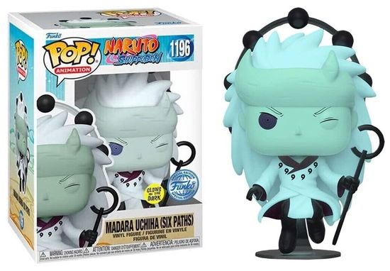 Cover for Naruto Shippuden: Funko Pop! Animation · Madara Uchiha (Six Paths) Glows In The Dark) (Vinyl Figure 1196) (MERCH)