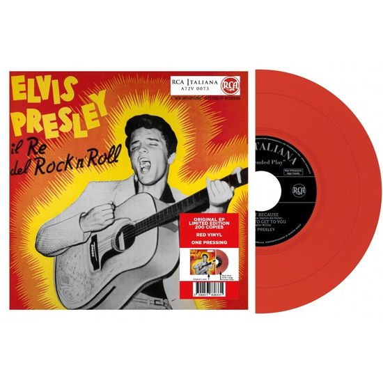 Cover for Elvis Presley · EP Étranger N°15 - Il Re Del Rock'n'Roll (Italie) (LP) (2024)