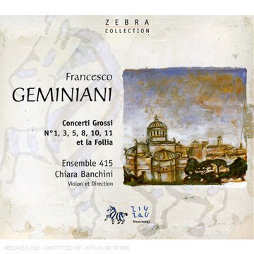 Concerti Grossi Nach Corelli 1, 3,5, 8,10-12 - Banchini / Ensemble 415 - Musik - Zig-Zag Territoires - 3760009291331 - 1. september 2010