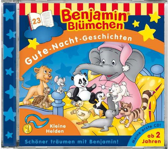 Gute-Nacht-Geschichten 23. Kleine Helden - Benjamin Blumchen - Musik - KIDDINX ENTERTAINMENT - 4001504250331 - 9. september 2016