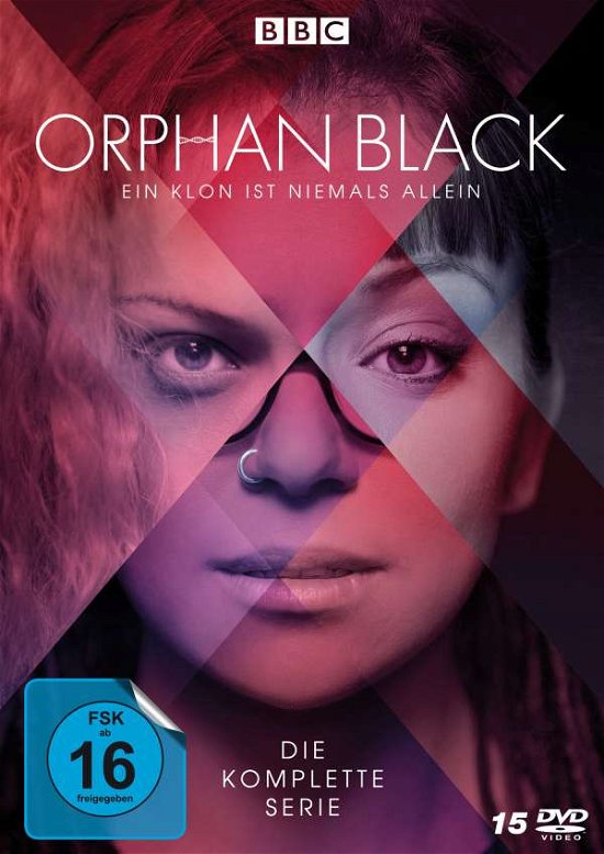 Cover for Maslany,tatiana / Bruce,dylan / Gavaris,jordan/+ · Orphan Black-die Komplette Serie (DVD) (2018)