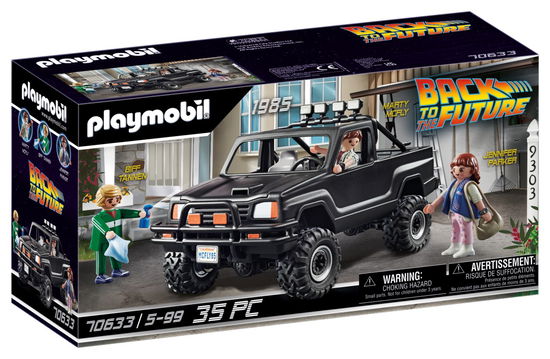 Cover for Playmobil · Back To The Future - Pick-Up De Marty (70633) (Toys)